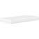 vidaXL Skummadrass Vit 90 x 210 cm H2 H3 Resårbotten