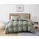 Truly Soft Cloud Puffer Bedspread Green (228.6x172.7cm)