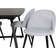 Venture Home Villecar Black Bordsgrupp 85x160cm 5st