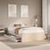 vidaXL Bed Frame with Drawers 160 x 200 cm - Solid Wood Pine