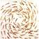 WERNS Painting Fish School Gold-White Tavla 100x100cm