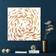WERNS Painting Fish School Gold-White Tavla 100x100cm