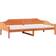 vidaXL Bed Frame 90 x 190 cm Wax Brown Brown