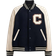 Coach Varsity Jacket - Navy/Cream