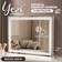 Emitto Tabletop Touch Crystal Vanity Mirror Makeup Bluetooth USB LED Large