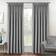 Enhanced Living Oxford Velvet 100% Blackout Curtain 66 x 72 in - Red 168x183cm
