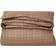 Lexington Checked Lyocell/Cotton Bedding Set Dynebetræk Hvid, Brun (220x220cm)