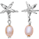 Maanesten Sandie Earrings - Silver/Pearls