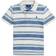 Polo Ralph Lauren Boy's Striped Cotton Mesh Polo Shirt - Printed Patina Stripe