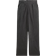 H&M Elegant High Waisted Trousers - Dark Grey Marl