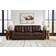 Ashley Santorine Brown Sofa 85" 3 Seater