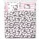 Jay Franco Hello Kitty Pink Stripes & Hearts Full Size Sheet Set 4 Piece Duvet Cover Pink, White (243.8x205.7cm)