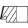 Mahle Piston Ring Kit 015 61 N0