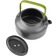 Zeuxo Outdoor Camping Hiking Picnic Cookware Aluminium Frying Pan Teapot Set Green