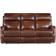 Hooker Furniture Harlan Zero Gravity PWR Carrington Walnut Sofa 76.5" 3 Seater