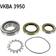 SKF Wheel Bearing Kit VKBA 3950