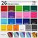 Withosent Plotter Vinyl Foil 30x25cm 70 sheets