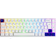 Akko 3068B Plus RGB Mechanical, ISO-Nordic QWERTY Layout 60% Compact Mini Gaming Keyboard, 3 Modes/Hot-Swappable/PBT Keycaps/Cherry Profile, CS Jelly Pink Linear Switch (Blue on White)