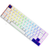 Akko 3068B Plus RGB Mechanical, ISO-Nordic QWERTY Layout 60% Compact Mini Gaming Keyboard, 3 Modes/Hot-Swappable/PBT Keycaps/Cherry Profile, CS Jelly Pink Linear Switch (Blue on White)