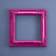 WERNS Baroque Magenta Photo Frame 42x42cm