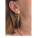 Stine A Shell Reflections Earring with Chains - Gold