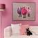 WERNS Royal Sheep Pink/Purple Väggdekor 100x80cm