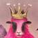 WERNS Royal Sheep Pink/Purple Wall Decor 100x80cm