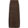 Neo Noir Ashanti Knit Skirt - Brown Melange