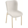 tectake Tessa White/Gold Köksstol 90cm