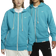 Nike Dri-FIT Full Zip Basketball Hoodie - Teal Nebula/Pale Ivory