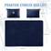 Boacay Soft and Warm Travel Blankets Blue (160x100cm)