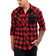 RevolutionRace Campfire Shirt Men's - Black/Dark Red