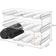 Lifewit Water Bottle Organizer for Cabinet Köksförvaring 3st