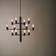 Herstal Manola Black Pendant Lamp 60cm