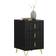 SoBuy Nightstand FBT115-L-SCH Black Sängbord 40x40cm