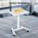 BONTEC Rolling White Skrivbord 45x65cm