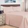 Superior 400 Thread Count Bed Sheet Pink (274.3x259.1cm)