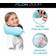 Flowzoom Comfy Kids Blue Nackkudde Blå