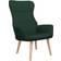 vidaXL 341399 Dark Green Lounge Chair 94cm