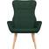 vidaXL 341399 Dark Green Lounge Chair 94cm