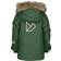 Didriksons Bjärven Kid's Parka - Pine Green (505470-h14)