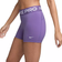 Nike Womens Pro 3" Shorts - Black Raspberry/White