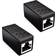 DeleyCON DSL LAN Cat6 RJ45 - RJ45 Adapter F-F