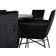 Kalisom Black Spisebord 140cm 7stk