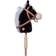 HKM Bella Hobby Horse with Wheels - Palomino 100cm