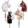 HKM Bella Hobby Horse with Wheels - Palomino 100cm