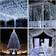 Vicloon Bedroom Curtain Decoration White Ljuslist