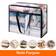 Lifewit Closet Organizer Transparent Storage Box 40L 6pcs