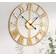 OHS Skeleton Gold Wall Clock 40cm