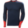 Helly Hansen Men's Lifa Merino Midweight Crew Base Layer - Navy